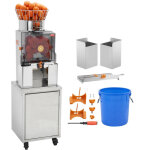 Vevor presse - agrumes electrique 120 w extracteur de jus commercial automatique avec filtre extractible ...