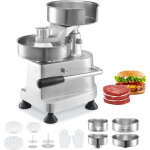 Vevor presse a hamburger commerciale 100 / 130 / 150 mm de diametre machine a burger manuelle en inox ...