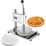 Vevor presse a pates manuelle, diametre de plaque 24 cm, presse a pizza en acier inoxydable, machine ...