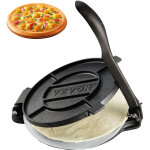 Vevor presse a tortillas en fonte resistant 20 cm appareil chapati manuel presse a burrito avec 100 feuilles ...