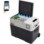 Vevor ? r�frig�rateur portable � compression 40 l ? glaci�re �lectrique 12 / 24v et 220v ? plage de refroidiss ...