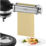 Vevor rouleau a pates pour kitchenaid en acier inoxydable accessoire a pates pour robot patissier anti ...