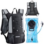 Vevor sac a dos dehydratation, 8 l, sac a dos de randonnee leger pour hommes et femmes, avec poche a ...