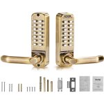 Vevor serrure a code mecanique a 14 touches, serrure de porte deentree sans cle a clavier mecanique, ... Vevor serrure a code mecanique a 14 touches, serrure de porte deentree sans cle a clavier mecanique, ...
