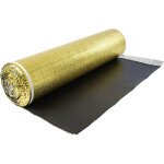 Vevor sous couche parquet, 18, 6 m�, sous - couche isolante, epaisseur 3 mm, mousse ixpe, film pe impermeable ...