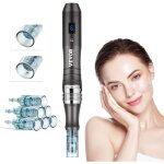 Vevor stylo de microneedling visage, 3 aiguilles jetables 16 broches, 3 aiguilles jetables 36 broches, ...