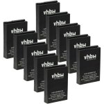 Vhbw 10x batterie compatible avec motorola xpr7550, tlk100i, tlk110, xt185, xt300, tundra va76r, va76r ...