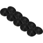 Vhbw 10x filtres  charbon actif compatible avec candy cce16x, cce119x, cce16 / 1x, cbt9240x, cce116x, ...