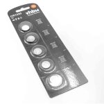 Vhbw - 10x piles boutons cr1220 3v au lithium (2x pack de 5) compatible avec prothses auditives, montres, ...