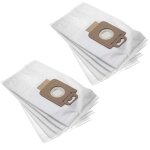 Vhbw 10x sacs compatible avec nilfisk power p special aspirateur - microfibres non tiss�es, blanc