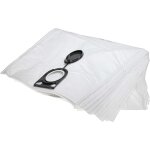 Vhbw 10x sacs compatible avec spit ac1630p, ac1630pm aspirateur - 43cm x 32cm blanc