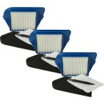 Lot de 12 pi�ces filtres / pinceau compatible avec rowenta compacteo cyclonic, ro 3421014 q0, ro 3423014 ...