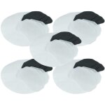 Vhbw 15x filtre  charbon actif, 15x filtre  graisses, 30x filtre papier compatible avec delonghi f980, ...
