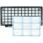 Vhbw 1x filtre hepa, 1x filtre protection moteur remplacement pour bosch bbz154hf, vz154, 618907, 00579496, ...