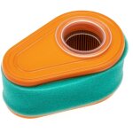 1x filtre mousse, 1x filtre papier compatible avec briggs & stratton 11p902 - 0881 - b1 moteur pour tondeuse ...