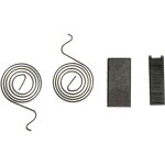 Vhbw - 2x balais de charbon 16 x 7, 9 x 4, 9 mm compatible avec menzer 139406 tsw 225 - ch 230v outil ...