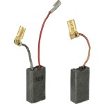 Vhbw 2x balais de charbon 23 x 12, 3 x 6, 2 mm remplace bosch 1 617 014 144 pour outil �lectrique, marteau ...