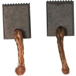 Vhbw - 2x balais de charbon 3 x 10 x 13, 5 mm compatible avec bosch gsb 18 v - li professional (3 601 ...