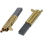Vhbw - 2x balais charbon 6, 2 x 11 x 32 mm compatible avec festool vcp 260 e - l aspirateur