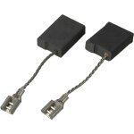Vhbw - 2x balais de charbon compatible avec bosch gws 24 - 230 lvi, gws 24 - 230 jh, gws 24 - 230 jbx, ...