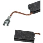 Vhbw - 2x balais de charbon pour moteur 20 x 10 x 6, 25mm compatible avec dewalt elu ws 45 a (type1), ...