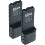 Vhbw 2x batterie compatible avec baofeng uv - 5r, bf - f8, uv - 5ra, uv - 5re, bf - f9 radio talkie - ...