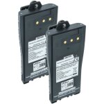 Vhbw 2x batterie compatible avec entel ht642, ht644, ht446e, ht648, ht446l, ht640 radio talkie - walkie ...