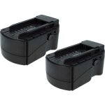 Vhbw - 2x batteries compatible avec hilti wsr 650 - a, wsc 6. 5, uh 240 - a, wsc 55 - a24, te 2 - a, ...