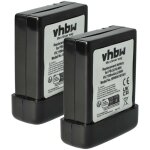 Vhbw 2x batterie compatible avec kenwood th - 22at, th - 208, th42at, th308, th22at, th208, th - 22e, ...