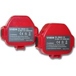 2x batterie compatible avec makita 6227d, 6227dw, 6227dwbe, 6227dwe, 6227dwle, 6270d, 6270dwae, 6270dwale ...