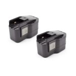 Vhbw 2x batterie compatible avec milwaukee 0502 - 25, 0502 - 23, 0502 - 20, 0501 - 23, 0501 - 21, 0501 ...