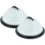 Vhbw 2x cartouche filtrante remplacement pour nilfisk 1408514500 pour aspirateur - filtre pour particules ...