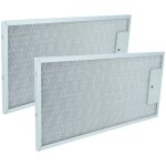 Vhbw 2x filtre anti - graisse compatible avec bosch dhi955fau, dhi955fau1, dhi955f4, dhi955f5, dhi955f2, ...