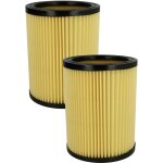 Lot de 2x filtres � cartouche compatible avec hikoki / hitachi wde 3600, 1200, 1200m aspirateur - filtre ...