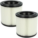 Lot de 2x filtres � cartouche compatible avec k�rcher nt 22 / 1 ap bp l pack, nt 22 / 1 ap, nt 22 / 1 ...