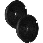 2x filtres � charbon actif compatible avec beko bno 62 l, bno 90 l, ccp 6460 x, ccp 8480 x, cwb 6435 ...