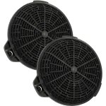 2x filtres  charbon actif compatible avec cata valto wh 02059008, valto 900 xgwh, valto 900 xgbk, vn ...