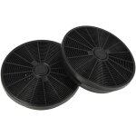 Vhbw 2x filtres  charbon actif compatible avec hotpoint - ariston he6tix, he6tbk, he 6 tbk, hds9tixha, ...
