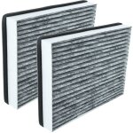 Vhbw 2x filtres  charbon actif compatible avec miele dkfs 36 - p, daw 1620, daw 162x, daw 1920, daw ...