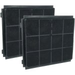 Vhbw 2x filtres  charbon actif remplacement pour airforce fch238, affca238, airfch238, afcfca238 pour ...