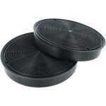 Vhbw 2x filtres � charbon actif remplacement pour electrolux f196 pour hotte aspirante