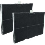 Vhbw 2x filtres � charbon actif compatible avec siemens lc928ba90 / 03, lc956bc40, lc958bb60, lc958bb90 ...