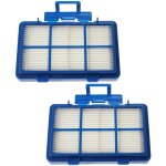 2x filtre compatible avec philips powergo fc8240 / 09, fc8241 / 09, fc8242 / 09 aspirateur - filtre hepa ...