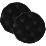 Vhbw 2x filtre remplacement pour rowenta rs - rt2241 filtre pour aspirateur - filtre en mousse noir