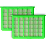 2x filtre compatible avec rowenta ro2611ea, ro2441wa / 4q0, ro245101 / 4q0, ro2451wa / 4q0 aspirateur ...