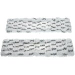 2x housses de rechange compatible avec krcher wv 2 plus, wv 2 nettoyeur de fentres, raclette  fentres ...