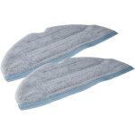 2x lingettes de nettoyage microfibre compatible avec roborock s8, s7 + , s7, s7 maxv, s7 maxv plus, s7 ...