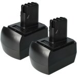 Vhbw - 2x nimh batterie 1500mah (12v) pour outil �lectrique outil powertools tools comme metabo 6. 02151. ...