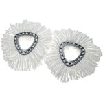 Vhbw - 2x serpillres remplacement pour vileda 152623 pour balai nettoyant - tte de rechange, microfibre, ...