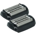 Vhbw 2x t�tes de rasoir remplacement pour braun 92b pour rasoir �lectrique, noir / argent�
